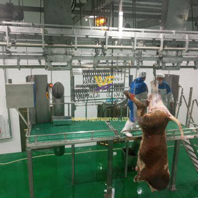High Efficiency Automatic Halal Cattle Slaughtering Equipment Cattle Slaughter Production Line photo-2