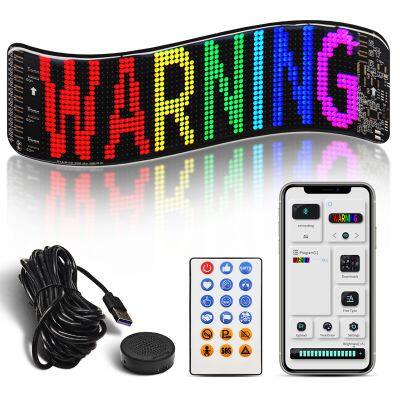 APP Control Roll up Led Display Advertising Screen Flexible Led Screen Outdoor Screen Panel Led for Car Truck Bus