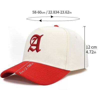 Embroidered 100% Cotton 5-Panel Golf Hats, Unisex, Adjustable Size photo-5