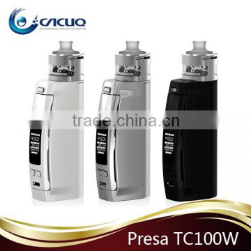 Hot selling Presa 100W TC mod WISMEC Presa TC 100W large stock from cacuq