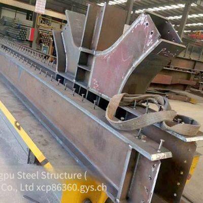 Processing of Steel Box Girders for Highway Ramps in Hangzhou, Zhejiang. Fabrication, Construction and Installation of Heavy Steel Structure Frames in Jiaxing and Huzhou photo-3