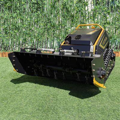 Golden Fernbedienbare Rasenfräse (MTSK1000 mit Schlagmähwerk) Benzin-Kettenrasenmäher Landwirtschaftliche Nutzlast Vigorun Tech