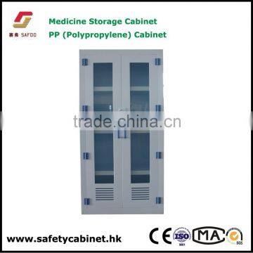 SAFOO PP material Storage Cabinet for dangerous chemical Medicine drugs