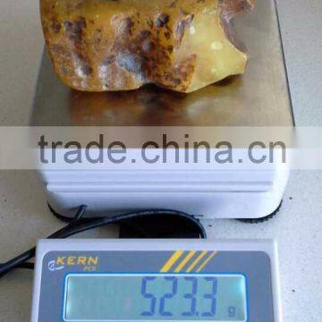 Natural raw amber big stone