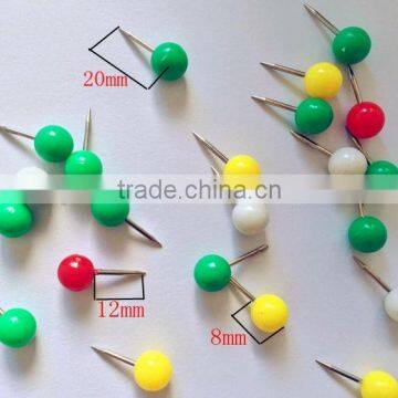 Wholesale High Quality 23mm Plastic Clear Square Head Thumb Tack photo-2