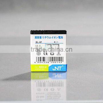 Long lsting mobile phone battery with 800mAh BL-6F for Nokia