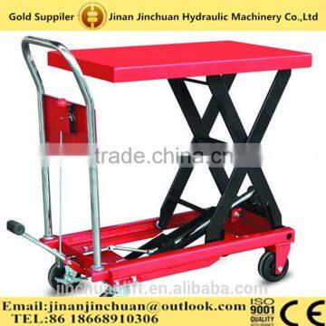 CE mini truck lift small lift table mobile scissor lift