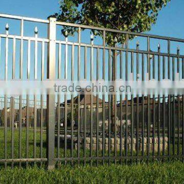 steel security fence