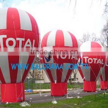 8 mt rooftop balloon, inflatable balloon tents, printed balloon