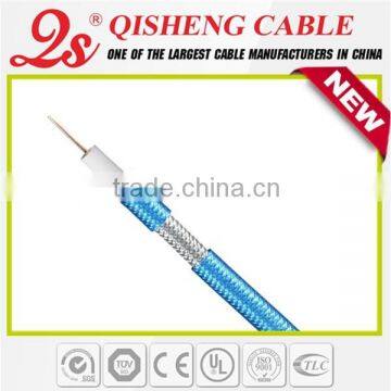 75 Ohm Rg58 Twins Coaxial Cable White Double Coaxial Cable Rg58 photo-3