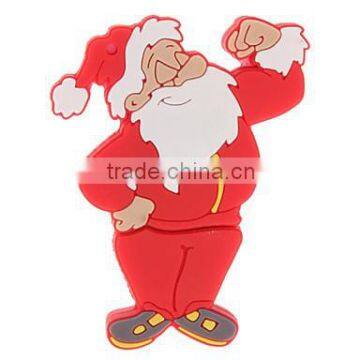 Factory cheapest price christmas usb, Santa Claus usb flash drives bulk 256M/512M/1GB/2GB/4GB/8GB/32GB cheap for promotional