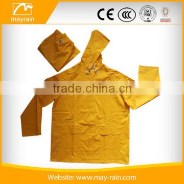 2016 PVC raincoat with OEM service