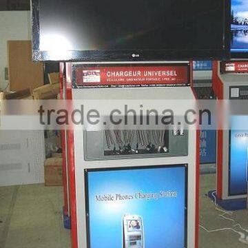 Solar Mobile Phone Charging Kiosk,lcd Display for Advertising photo-2