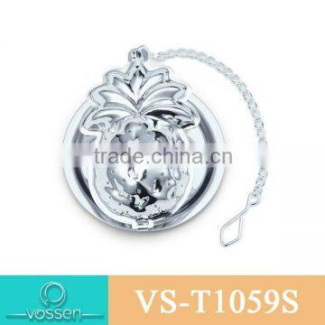 Gold Plating Pineapple Shaped Tea Infuser photo-2
