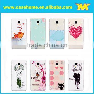 colorful cartoon Case For Meizu mx3, standing Cover with different canrtoon