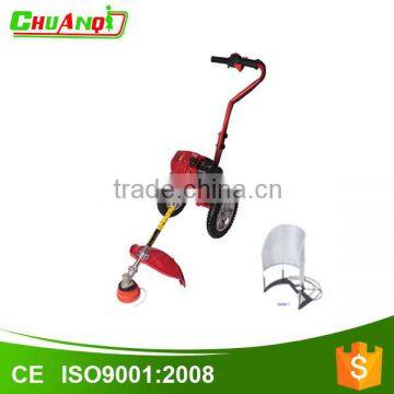 2-Stroke gasoline brush cutter used for cutting grass or rice hand push grass cutter machine