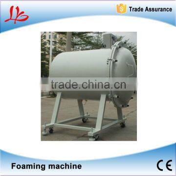 LCD glass polarizer 500 horizontal high-pressure high-temperature Foaming machine