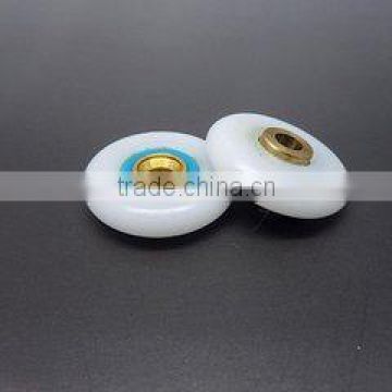 Shower door nylon roller with stainless steel ball bearing 605