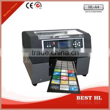 China smallest and cheapest flatbed printer for Credit Card bank card printing