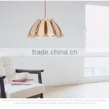 LED pendant Light JK-8005B-25 Edison Wooden Fixture Pendant Light