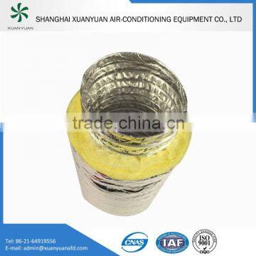 Yellow Fiberglass Insulated Acoustic Flexible Duct