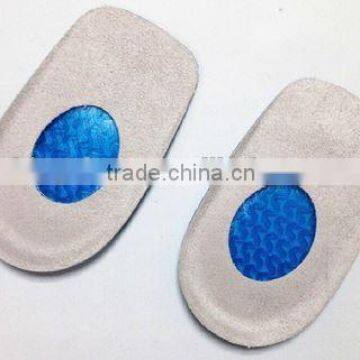 Hot sale gel shoe pad,gel insoles heel cushion,pu gel pad for heel KS C 81