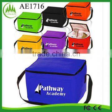 New Product 2016 China Supplier Insulated Custom Personalized Polyester Lunch Cooler Bag