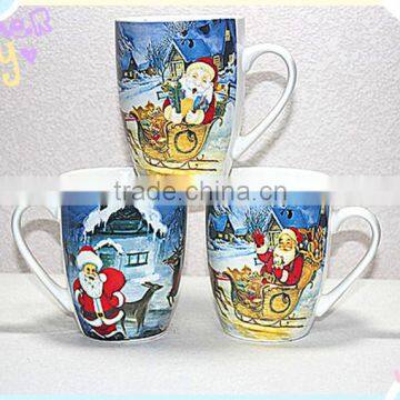 Liling Hunan ceramic christmas cup made in china