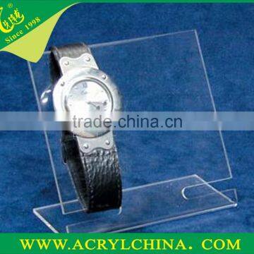 Clear Imported Perspex Electronic Wrist Watch Rack, Fashionable Transparent Acrylic Watch Display Stand With Hot-bend Forming photo-3