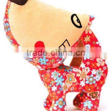 Lovely big head dog fabric toys