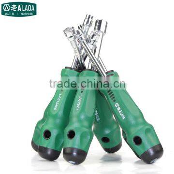 LAOA12 Angle Torx CR-V Mulction Socket Screwdriver Rubber Handle Screw Driver Tool Arbor Hardening Antislip Metal For Hex Screw photo-4