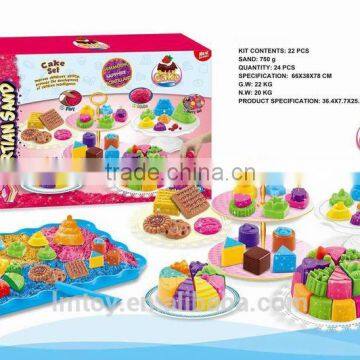 Delicious Cake 3D Magic Motion Sand With,21 Sand Modeling Tools Insided