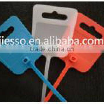 JESUO Cable Tie with Tag Print Cable Tie