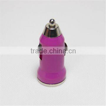 First rate OEM power adapter mini bullet usb 1port car charger adaptor