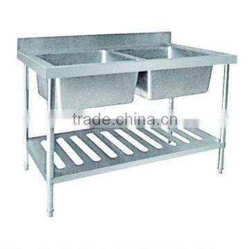 Stainless Steel Sink with 2 Bowls/BN-S04