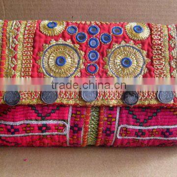 Banjara Clutch Bag, Trendy Clutch, Vintage Clutch Bag, Purse, Boho Clutch, Bohemian Clutch, Zari clutch