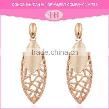 china manufacturer whoelsale mix designs gold plated big korean earrings