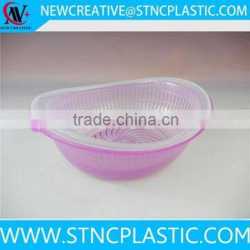 pink colander mesh strainer colander sieve plastic colander and bowl