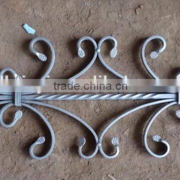 cheap galvanized wrought iron staircase welded component design