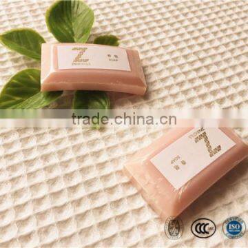 High quality guestroom 30g regtangle soap with rose essence