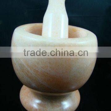 Marble Mortar And Pestle Set