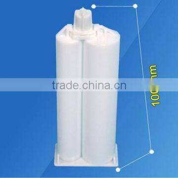50ml two component PE / PP / PA / PBT AB Glue Cartridge,Two Component Glue Cartridge,Caulking tubes