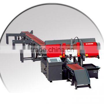 horizontal band saw for wood band sawing machine