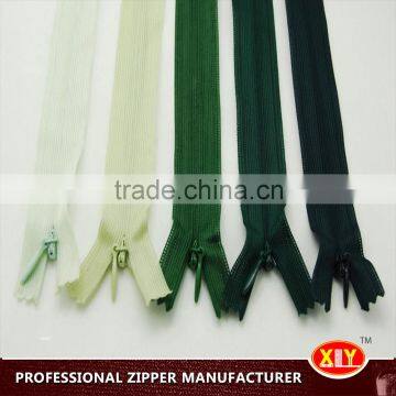 2016 hot sale open end reversible long chain invisible zipper