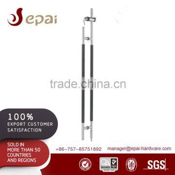 export stainless steel business building door pull handle with locker