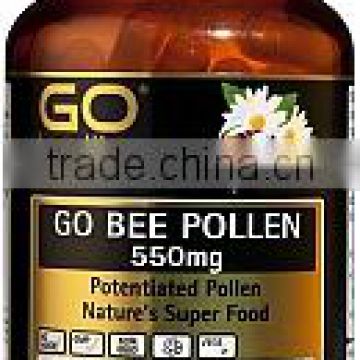 GO Healthy GO Bee Pollen 550mg Capsules 60