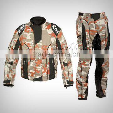 Motorbike Cordura Suit, Made of 100% polyester 600D Cordura, micro fleece lined rolled collar