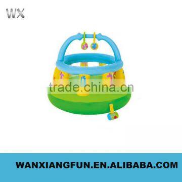 2016 inflatable castle slide and jump for kids inflatable tramloline bed