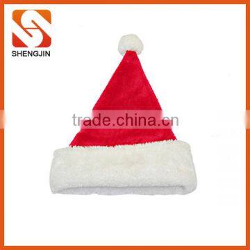 SJ-6905 Factory sale santa clause hat plush Xmas hat