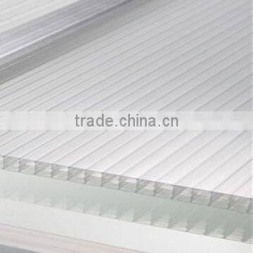 Clear 25mm Thick Five Multi Wall Polycarbonate Sheets X-structure UV Coating Heat & Hail Proof 15 Year Warranty PC Roof Panel